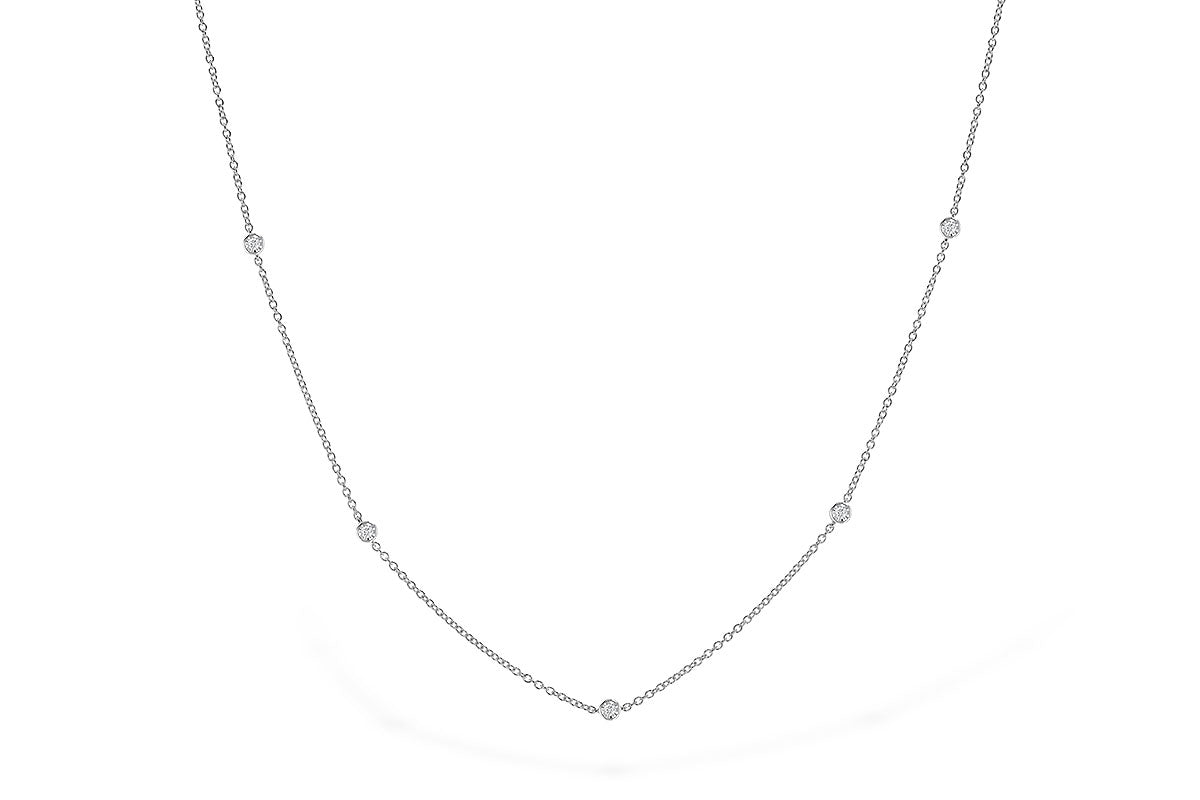 Allison Kaufman Diamond Station Necklace