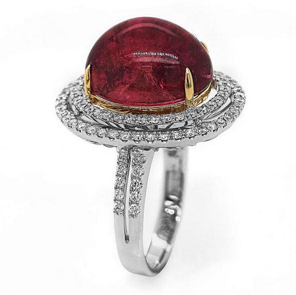 Almor Designs Pink Tourmaline Fashion Ring