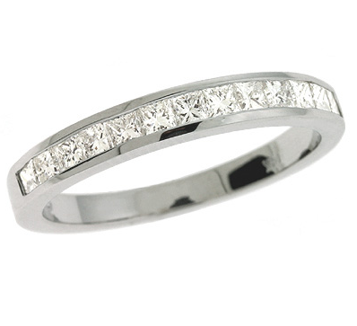 S.Kashi Diamond Channel Anniversary Band