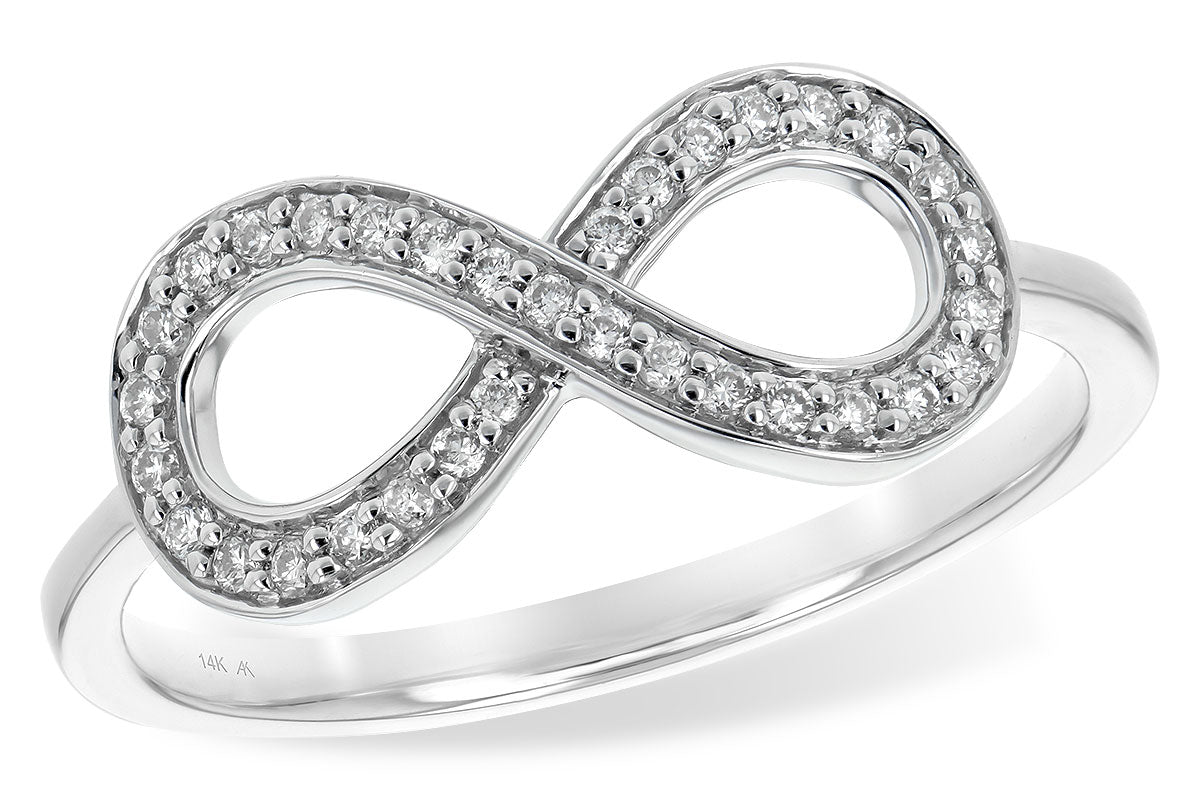 Allison Kaufman Diamond Infinity Ring