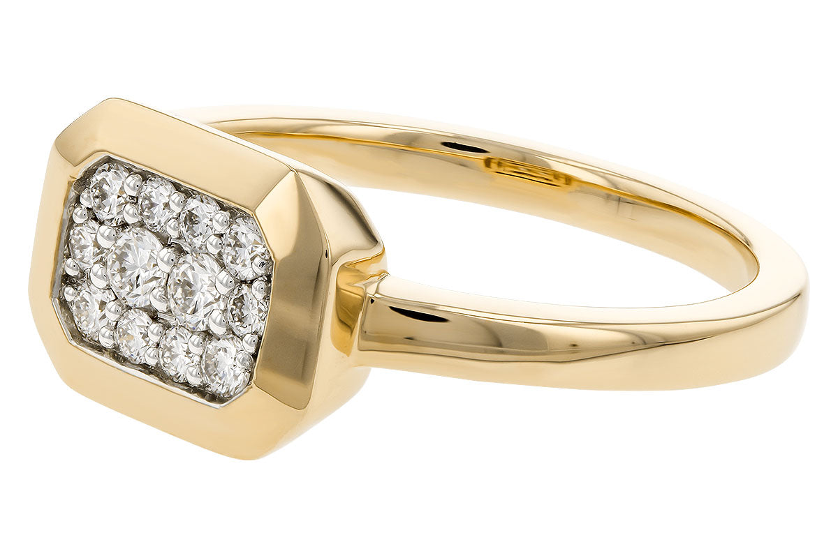 Allison Kaufman Cluster Diamond Fashion Ring
