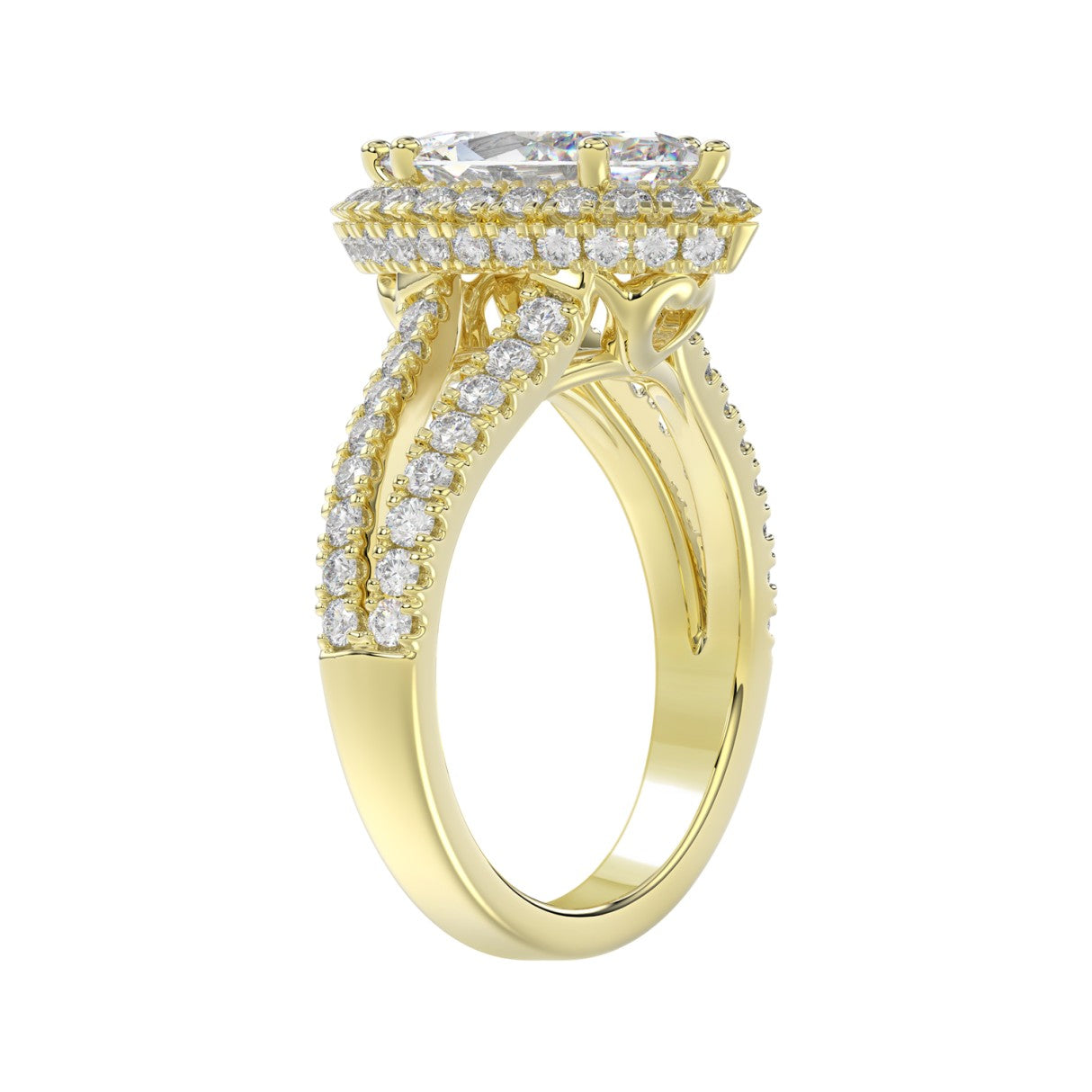 Ethos Lab Diamond Halo Ring