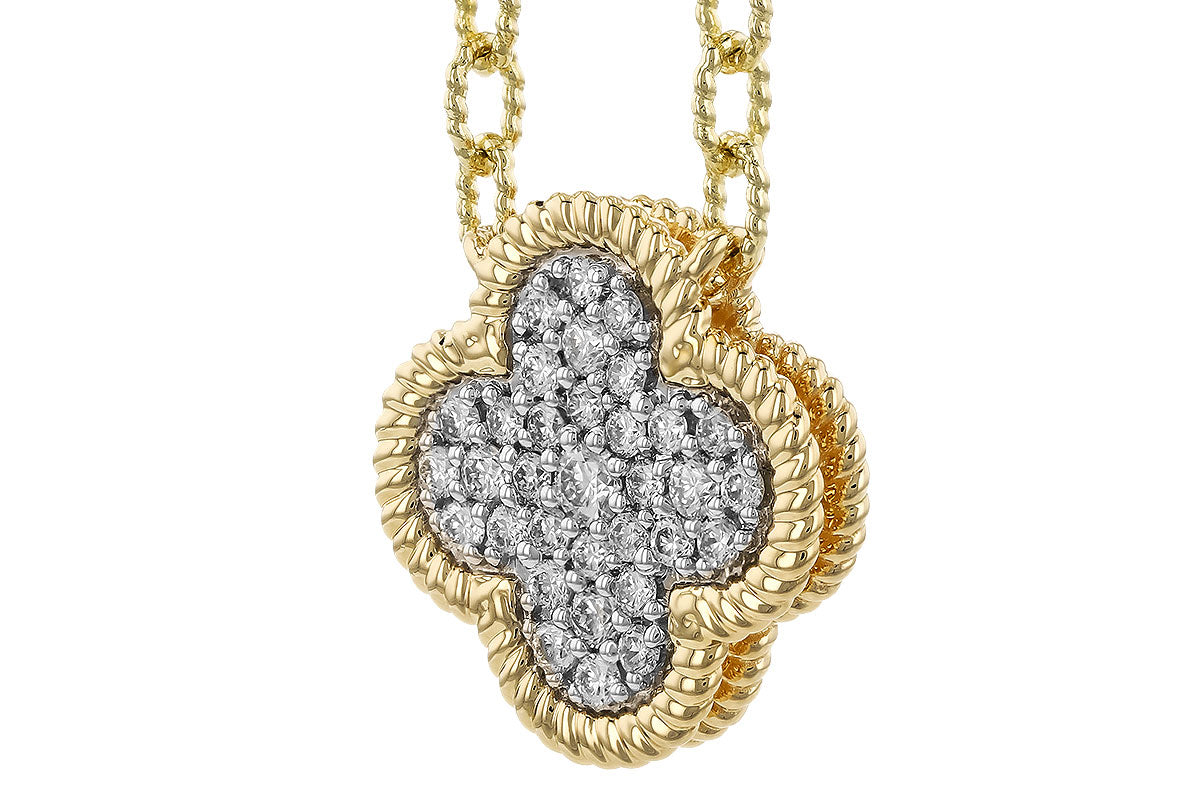 Allison Kaufman Diamond Clover Pendant