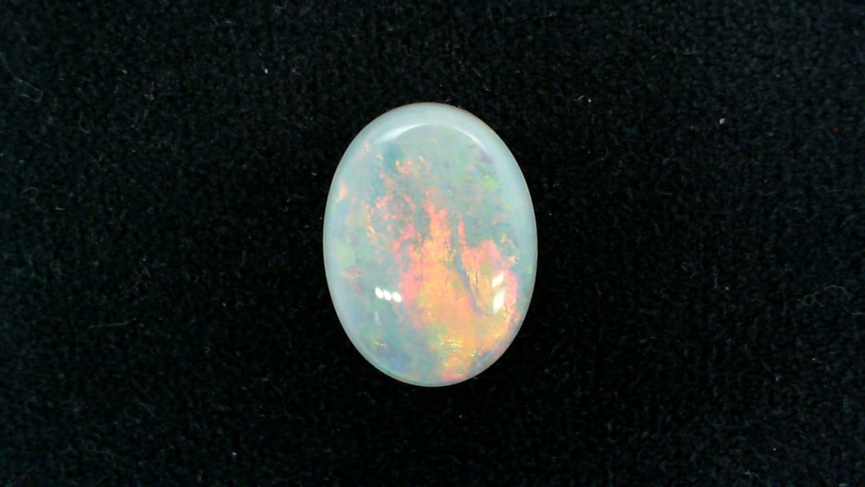 White Opal Oval Cabachon