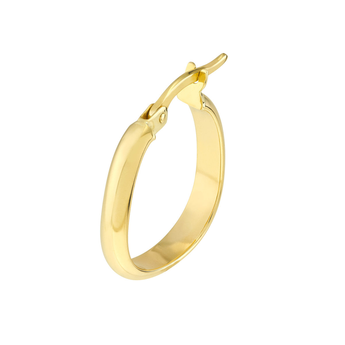 Midas Off Round Hoop Earrings
