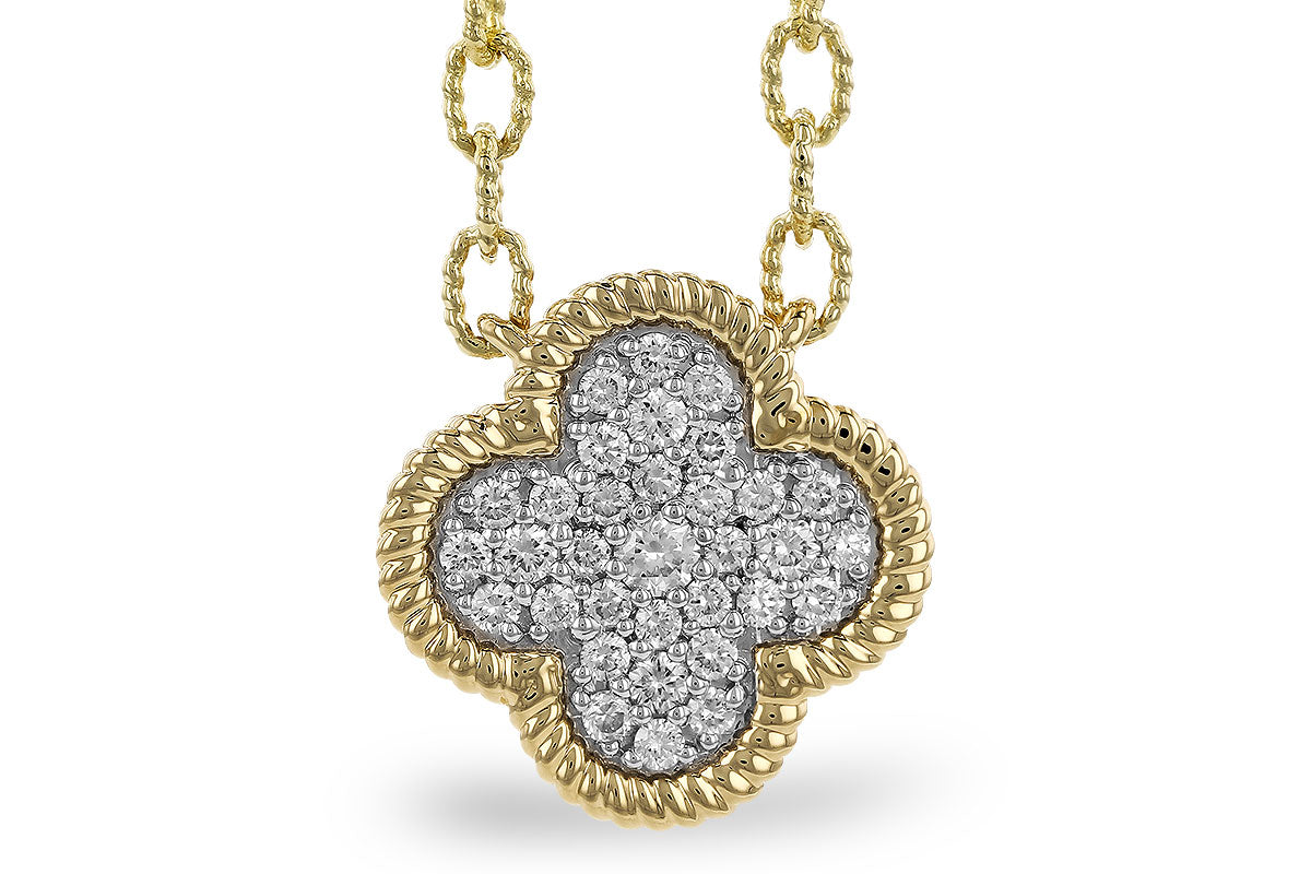 Allison Kaufman Diamond Clover Pendant