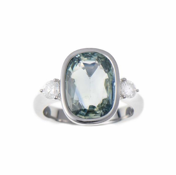 Almor Designs Bezel Set Sapphire Ring