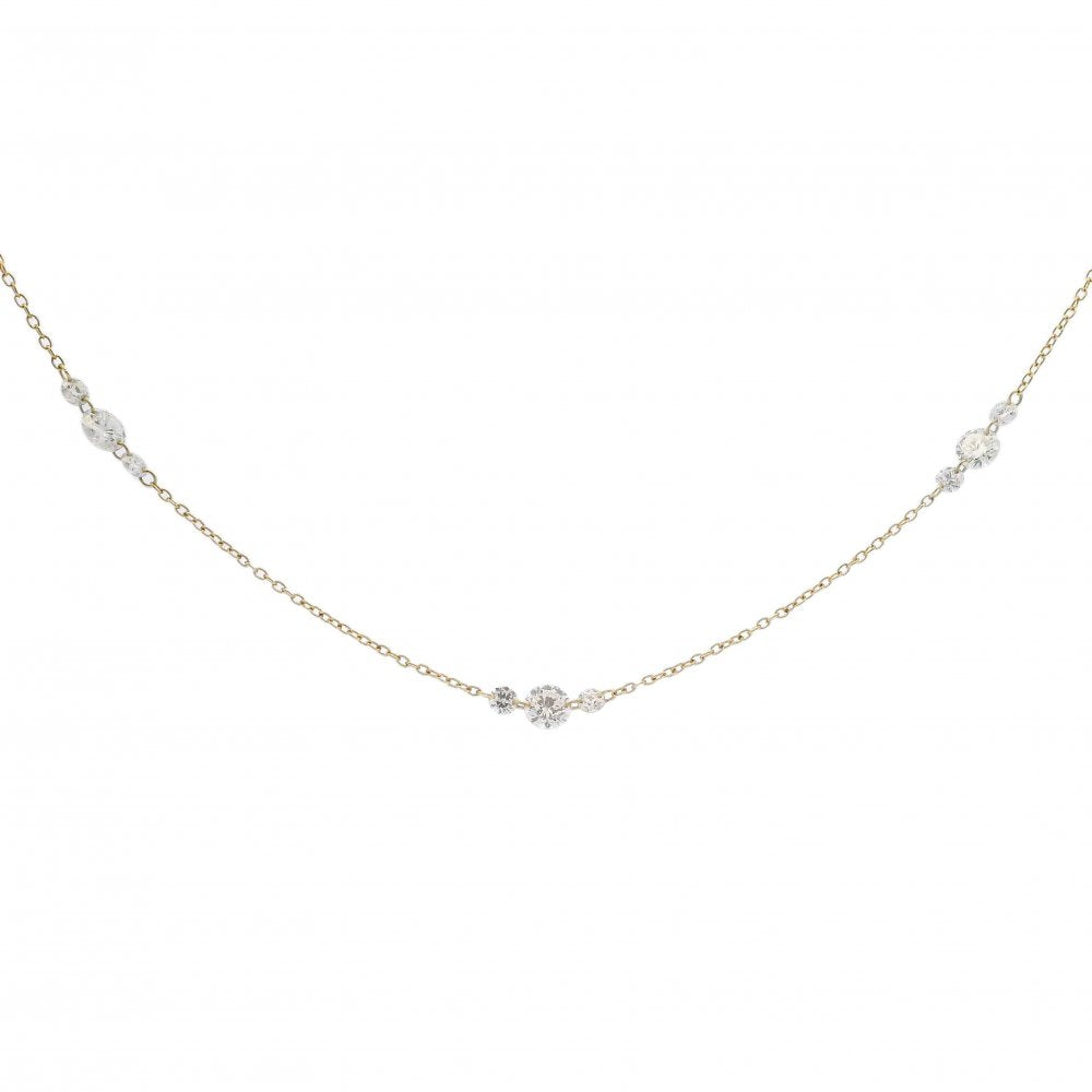 AGI Diamond Station Necklace