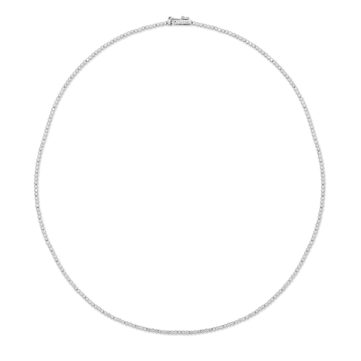 Sabrina Design Petite Diamond Tennis Necklace