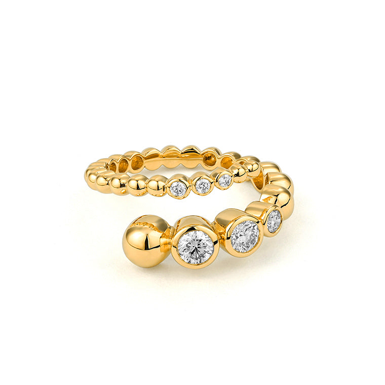 Facet Barcelona Diamond Fashion Ring