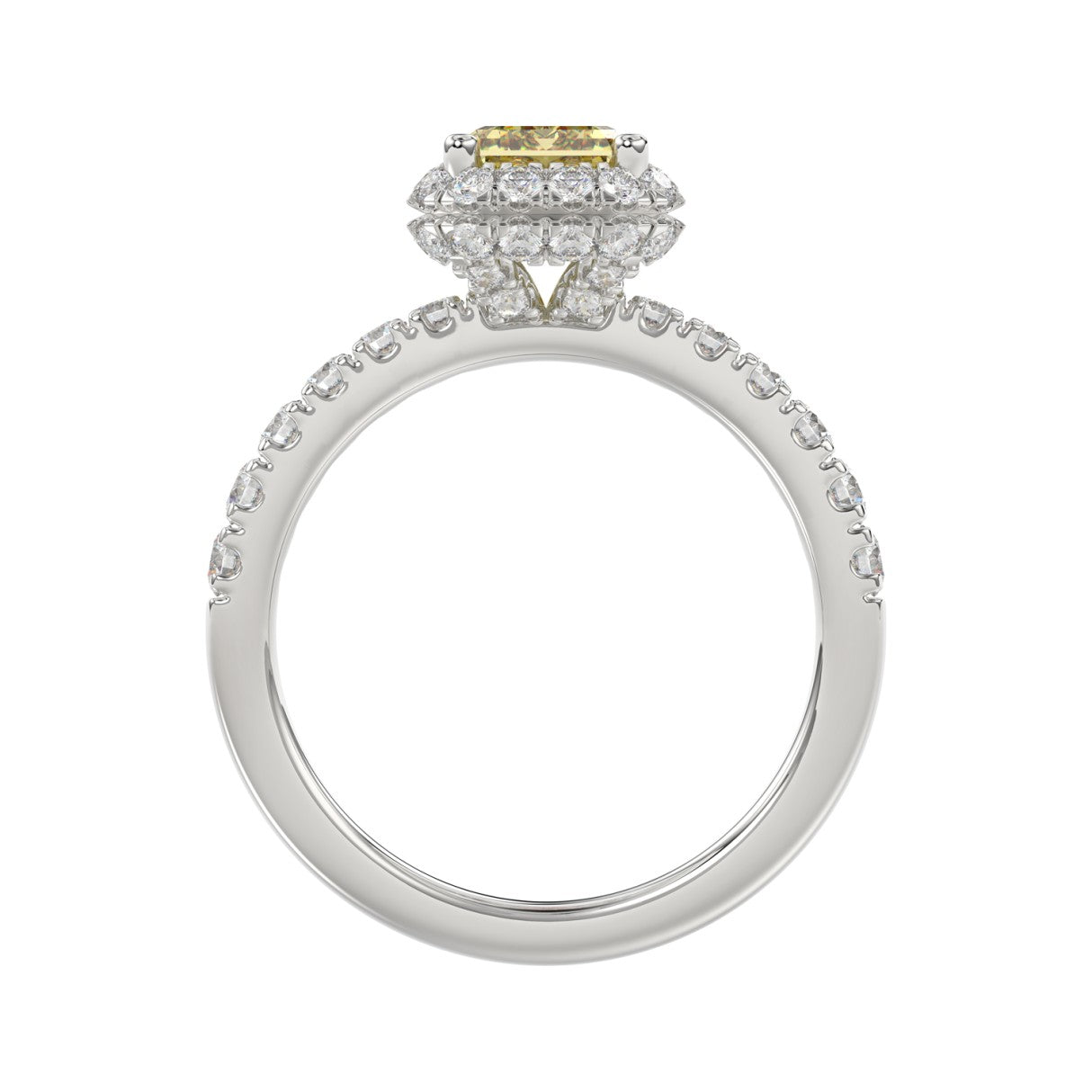 Ethos Yellow Diamond Engagement Ring