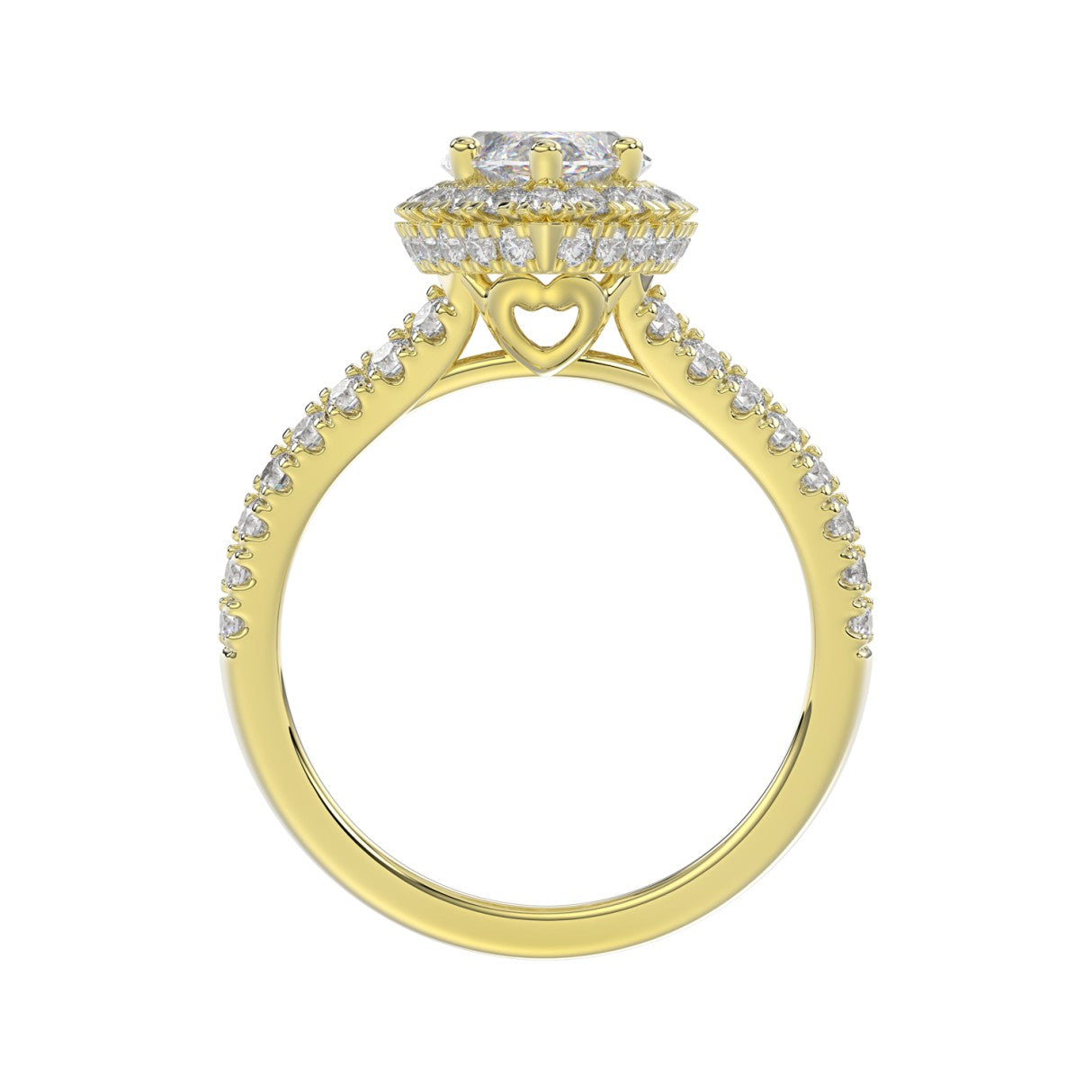 Ethos Lab Diamond Halo Ring