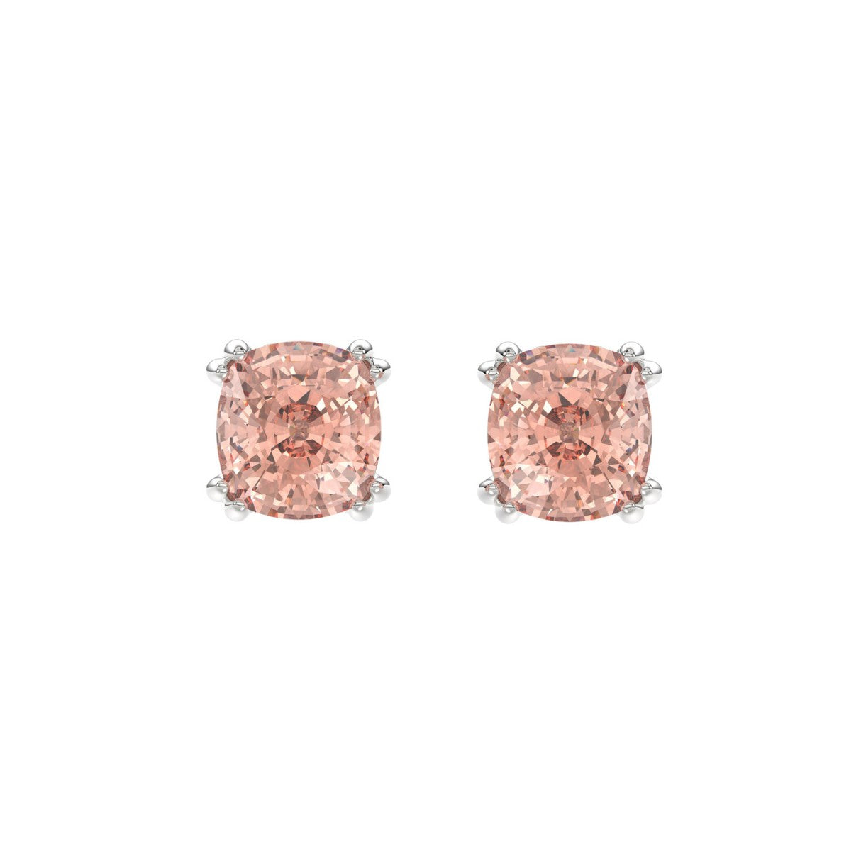 Ethos Pink Lab Diamond Stud Earrings