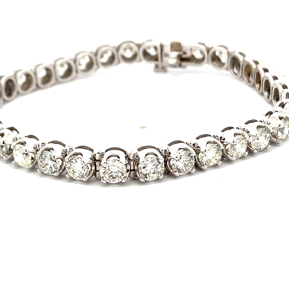 Diamond Tennis Bracelet 10.48ct