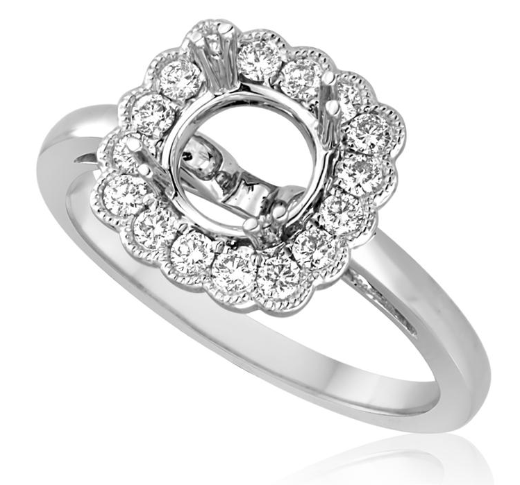 Diamond Semi-Mount Ring 140-00269