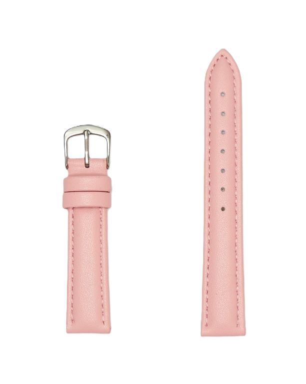 Hadley Roma Microfiber Watch Strap - Pink