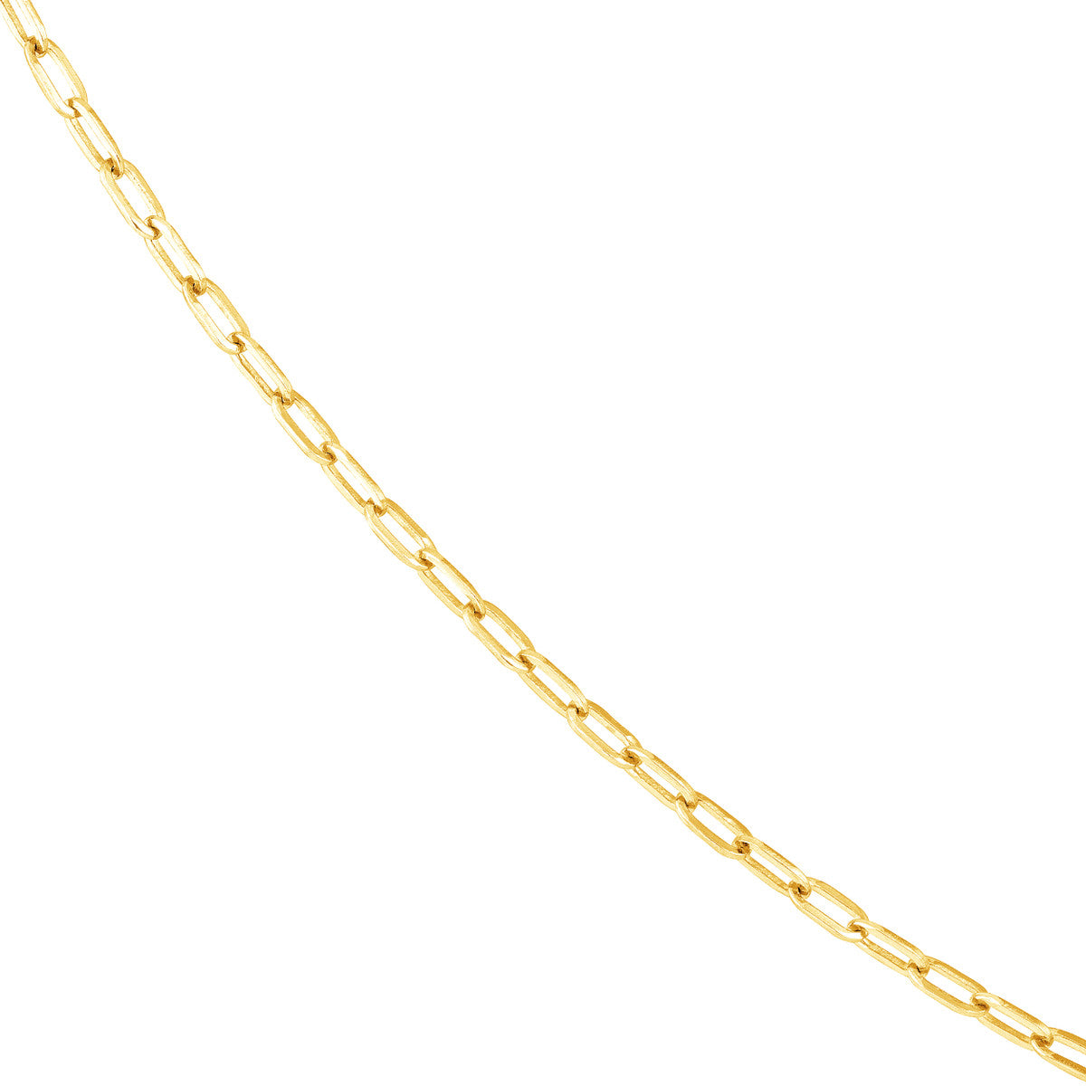 Midas Gold Paperclip Link Chain