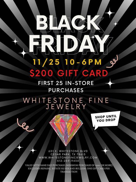 Black Friday 1-Day Gift Card Sale