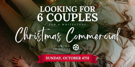 Casting Call: Couples Wanted for Our Christmas Commercial!