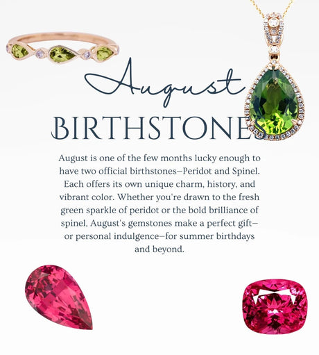 Peridot: August’s Vibrant Green Birthstone
