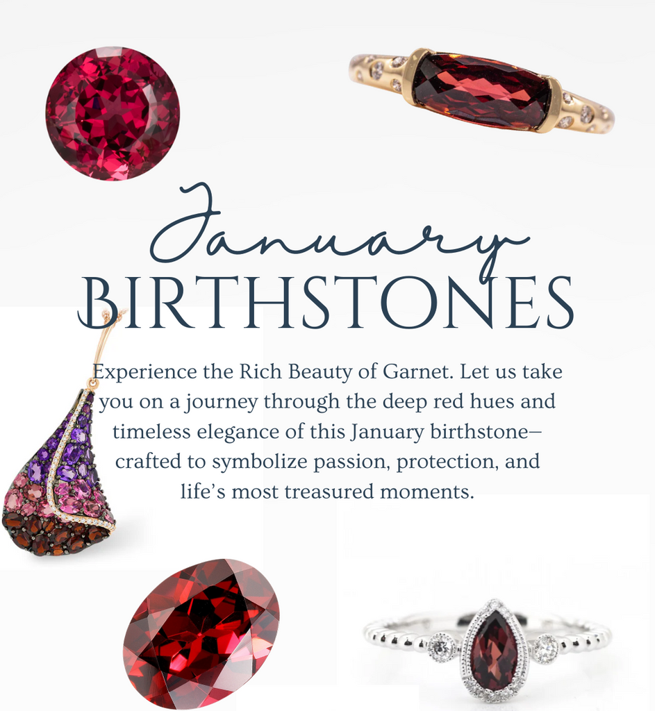 January’s Birthstone: The Timeless Elegance of Garnet