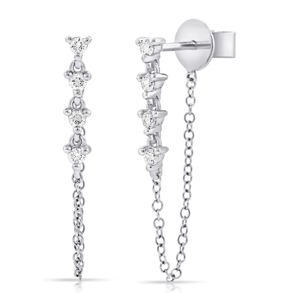 Sabrina Designs Diamond Fashion Earrings