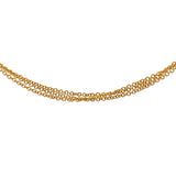 Yellow Gold Tri-Strand Cable Chain