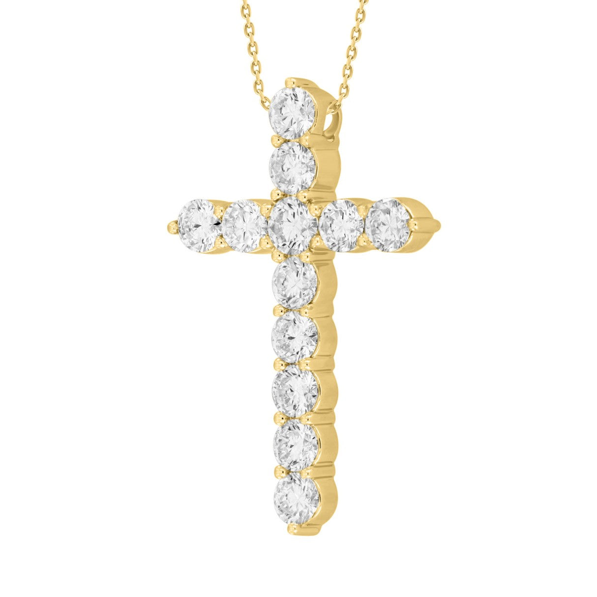 Ethos Lab Diamond Cross Pendant
