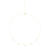 Costar Maqruise Diamond Station Necklace