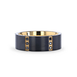 Thorsten Blk Ti with Gold IP i