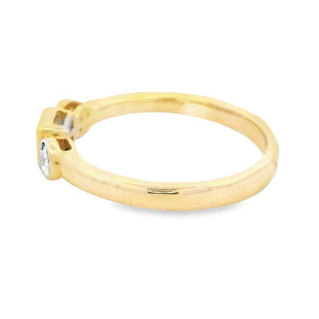 Herra Moti Baguette & Round Diamond Ring