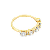 Whitestone Five Stone Diamond Anniversary Band