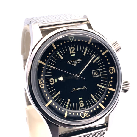 Longines Legend Diver Heritage Black