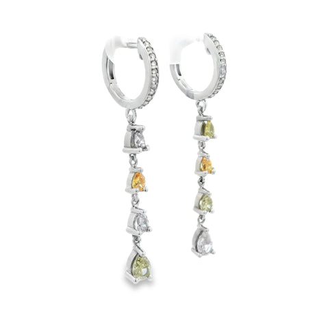 Whitestone Custom 
Diamond Drop Earrings