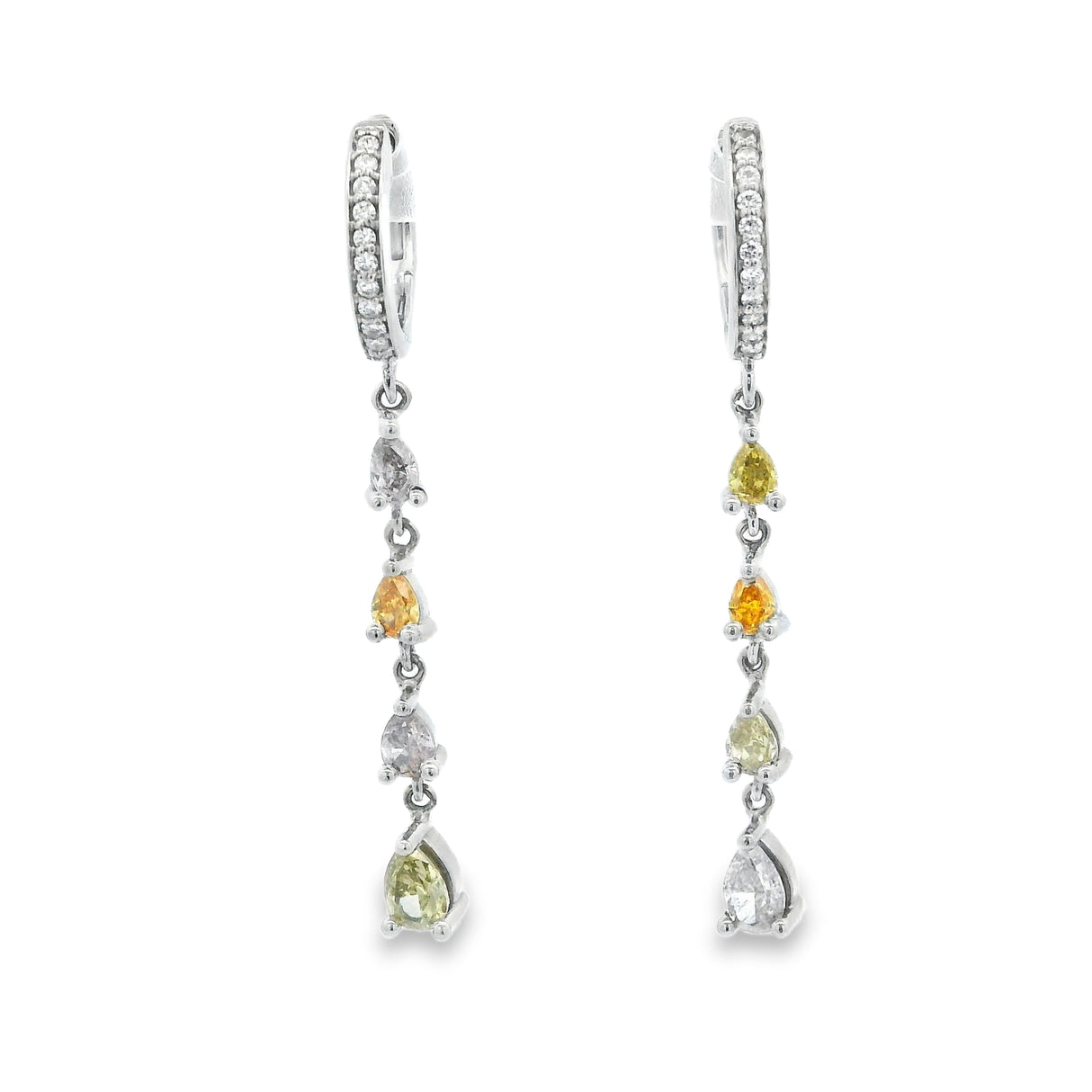 Whitestone Custom 
Diamond Drop Earrings