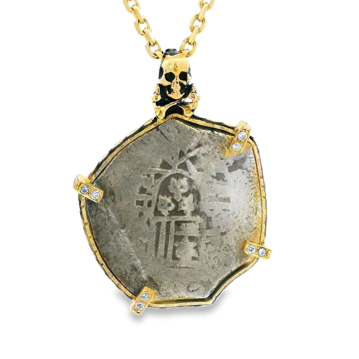 Whitestone Custom 18th Century Shipwreck Coin Pendant