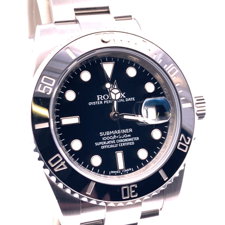 2012 Rolex Submariner Date Black Dial