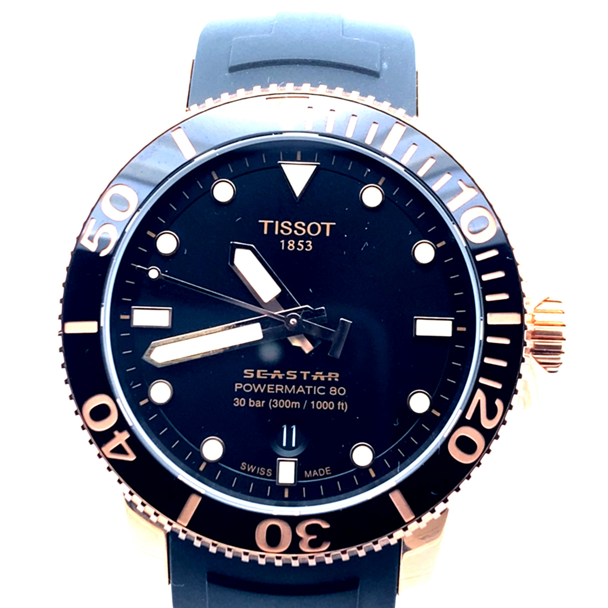 Tissot 43mm SeaStar Powermatic 80