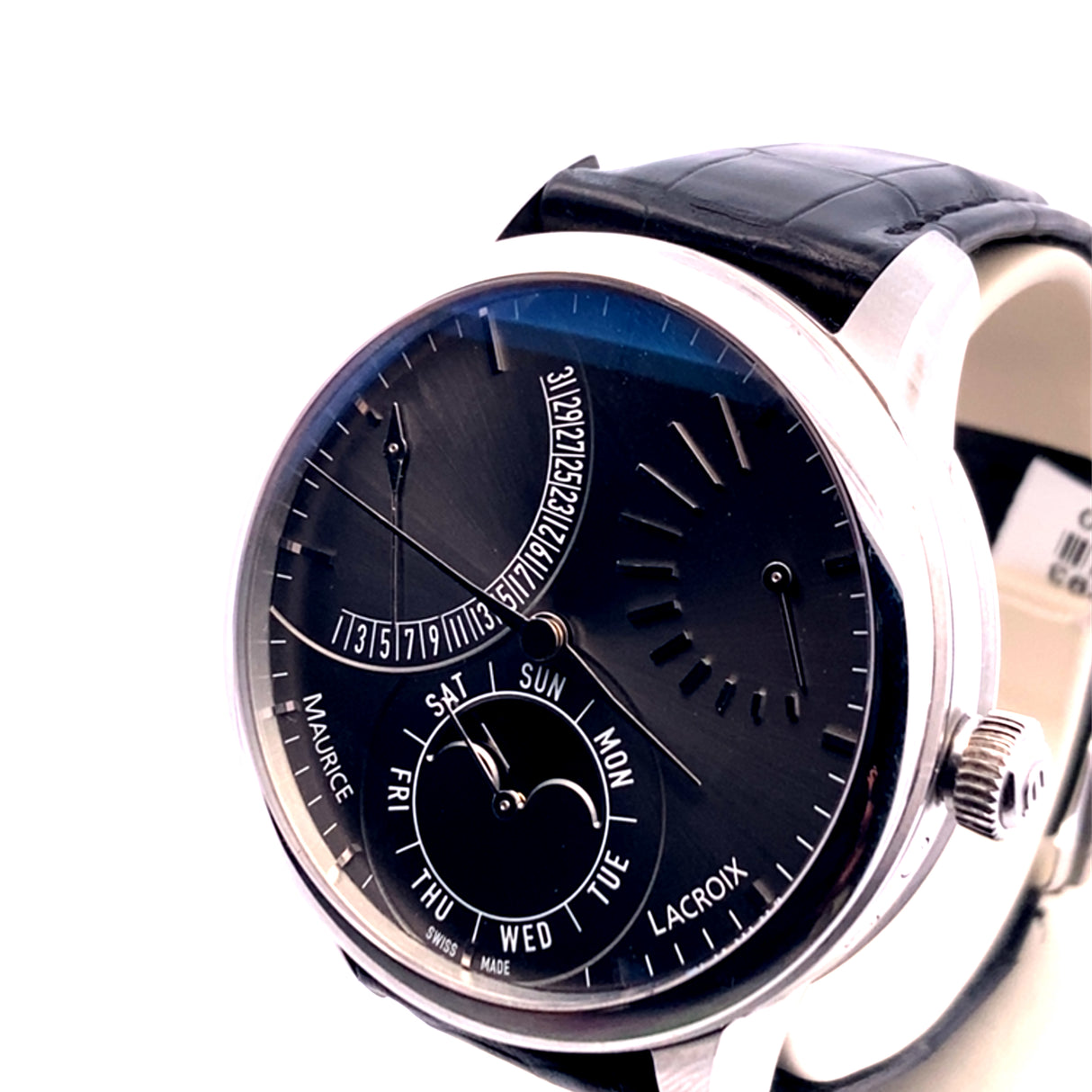 Maurice Lacroix Moonphase Silver Dial 43mm