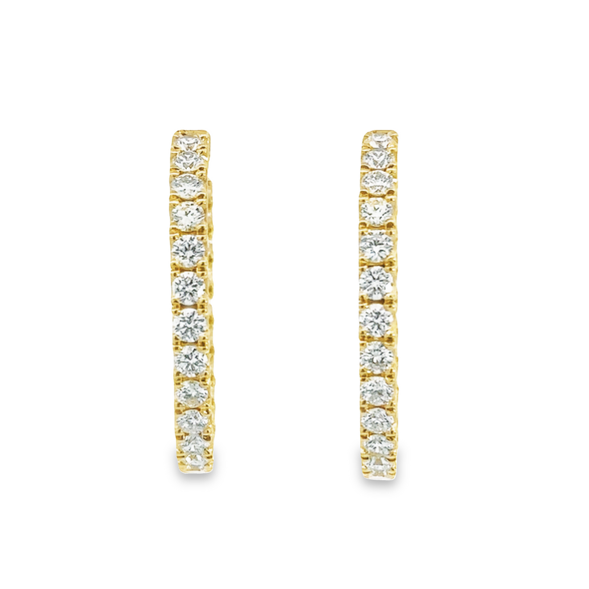 Venetti Diamond Hoop Earrings
