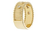 Allison Kaufman 
Satin Diamond Fashion Ring