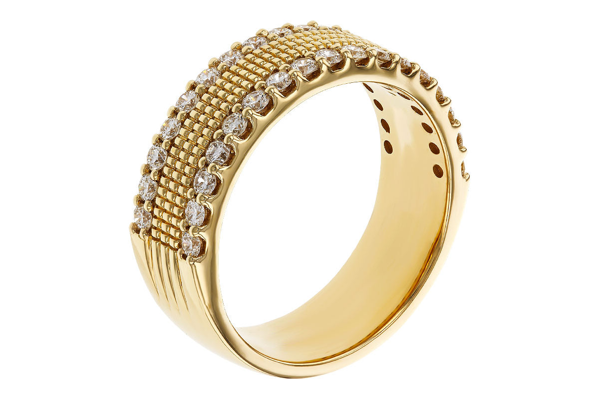 Allison Kaufman Milgrain Diamond Ring