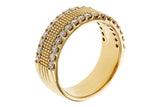 Allison Kaufman Milgrain Diamond Ring