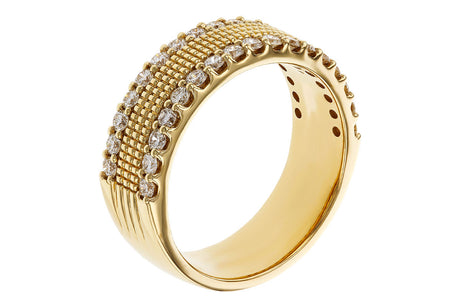 Allison Kaufman Milgrain Diamond Ring