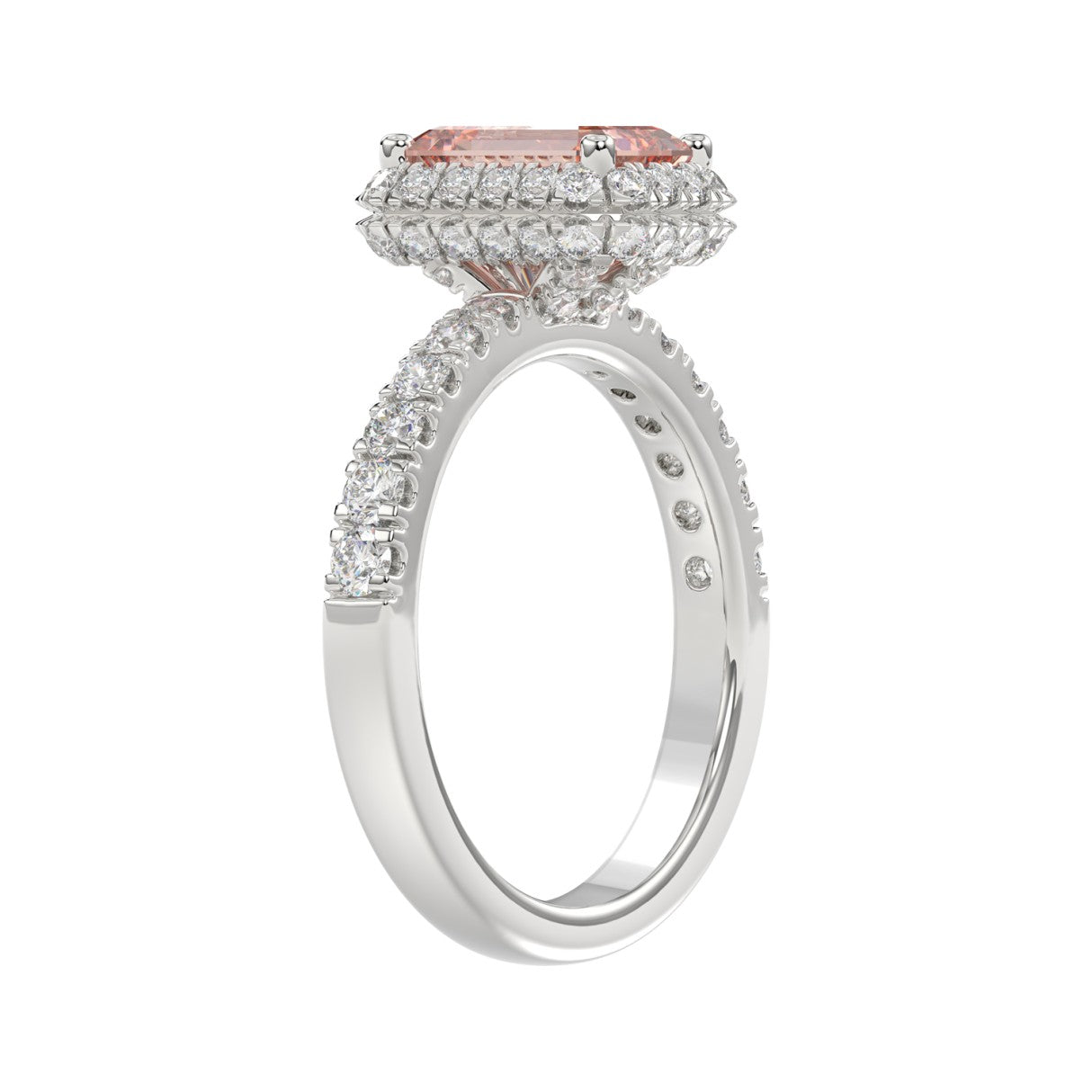 Ethos Lab Pink Diamond Engagement Ring