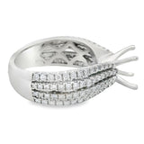 Herra Moti Tapered Diamond Engagement Ring