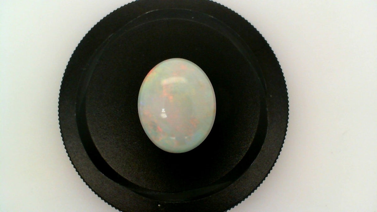 Natural White Oval Opal