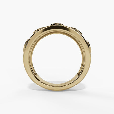 Costar Bezel Set Mixed Diamond Ring