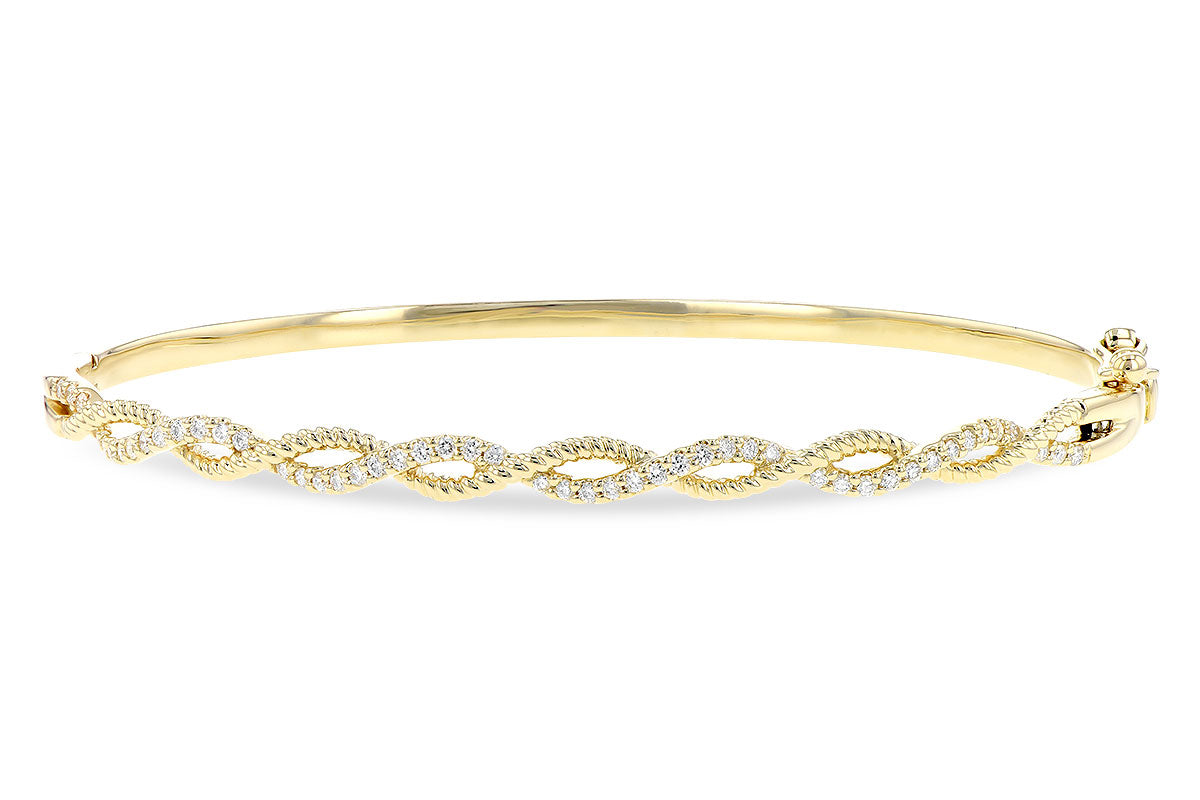 Allison Kaufman Diamond Bangle Bracelet