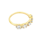 Whitestone Five Stone Diamond Anniversary Band